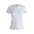 T-shirt blanc femme 100% coton KEYA WCS180