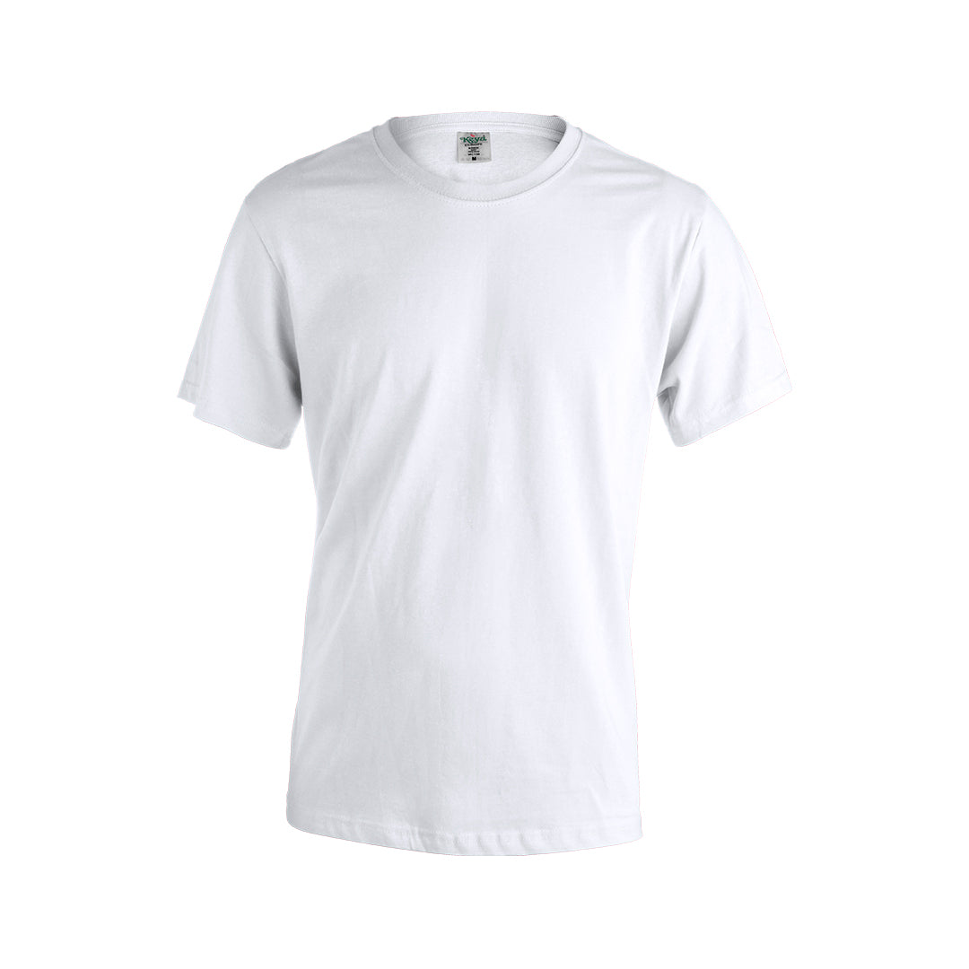 T-shirt blanc pour adultes 100% coton KEYA MC130