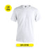 T-shirt blanc pour adultes 100% coton KEYA MC130