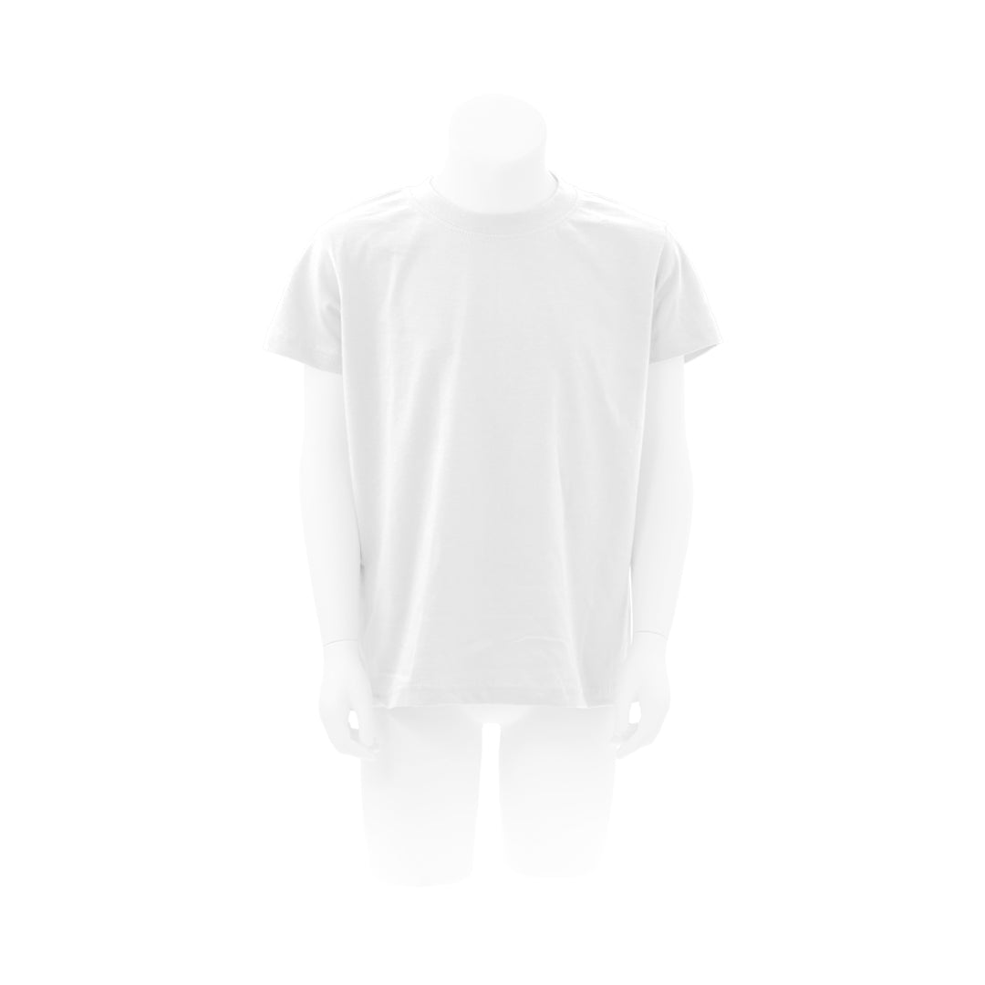 T-shirt blanc pour enfants 100% coton KEYA YC150