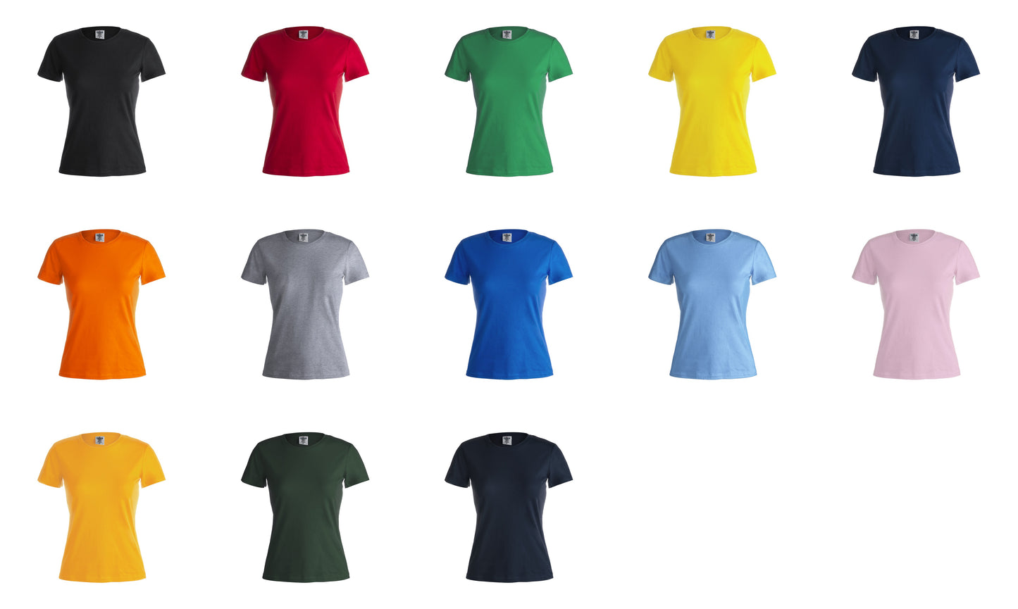 T-shirt couleur femme 100% coton KEYA WCS180