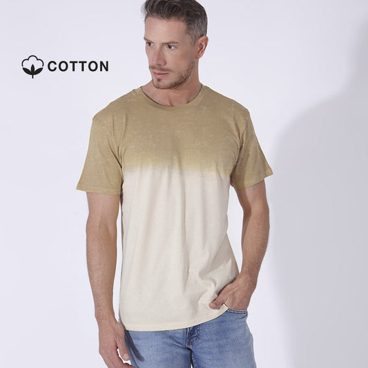T-shirt effet délavé en 100% coton NIMO
