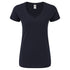 T-shirt femme 100 % coton peigné ring spun de 150gr/m2 filé en anneau ICONIC V-NECK