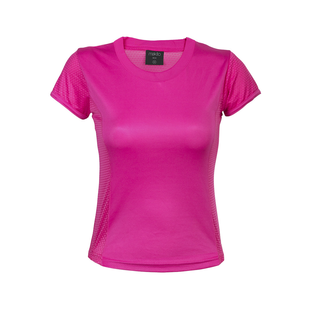 T-shirt femme 100% polyester respirant 135gr/m2 TECNIC ROX