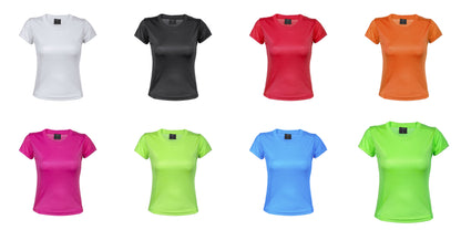 T-shirt femme 100% polyester respirant 135gr/m2 TECNIC ROX