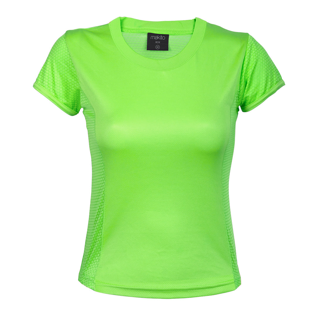 T-shirt femme 100% polyester respirant 135gr/m2 TECNIC ROX