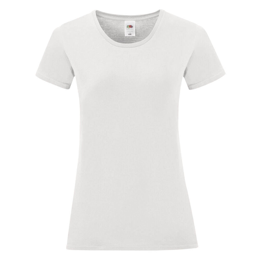 T-shirt femmes 100% coton 140 g/ m2 ICONIC