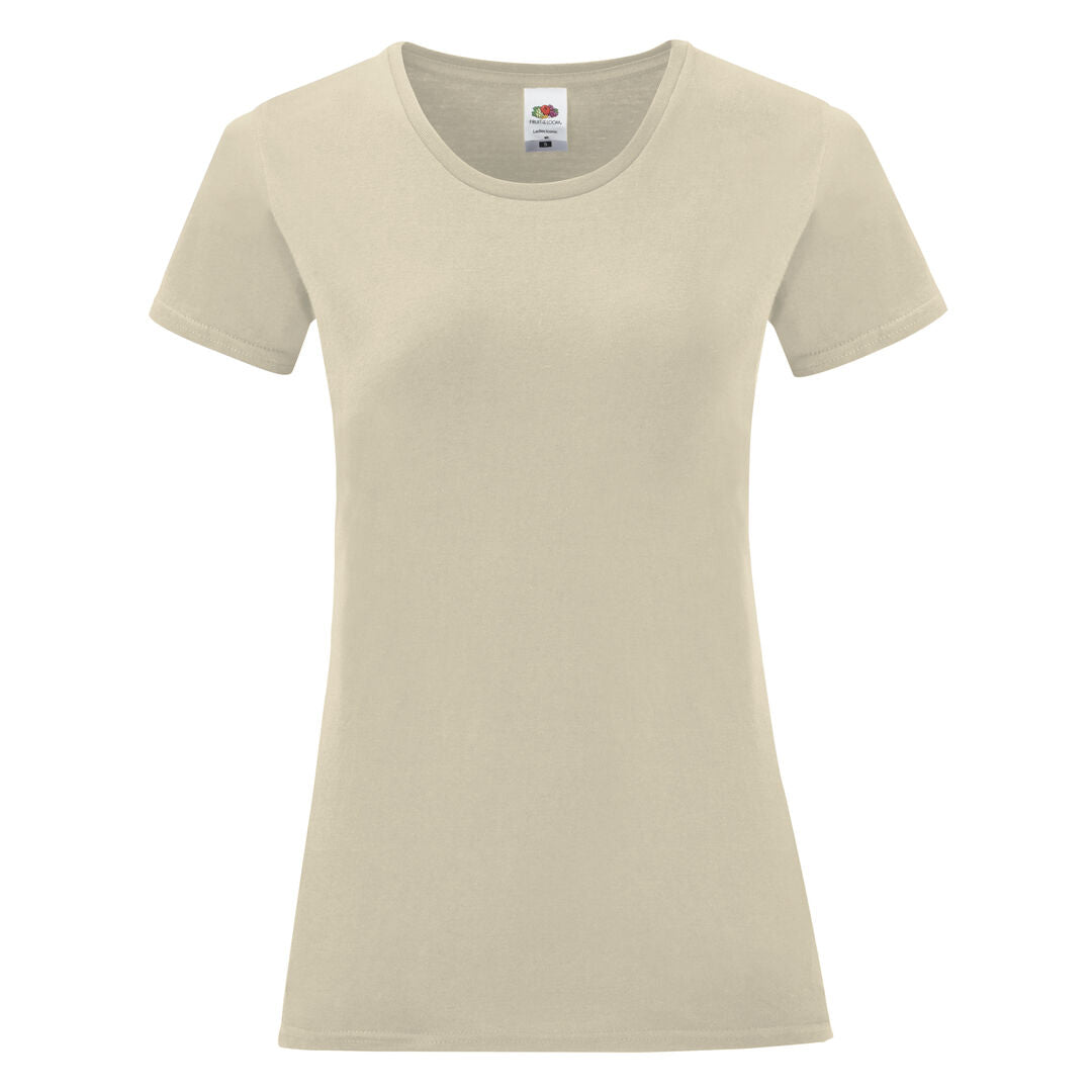 T-shirt femmes 100% en coton 150g/m2 ICONIC