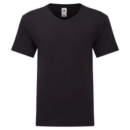 T-shirt pour adulte couleur 100% coton peigné ring spun de 150gr/m2 ICONIC V-NECK