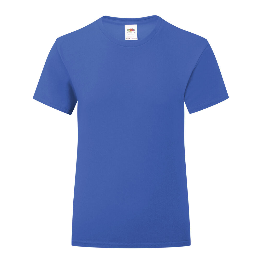 T-shirt pour filles 100% coton peigne ICONIC