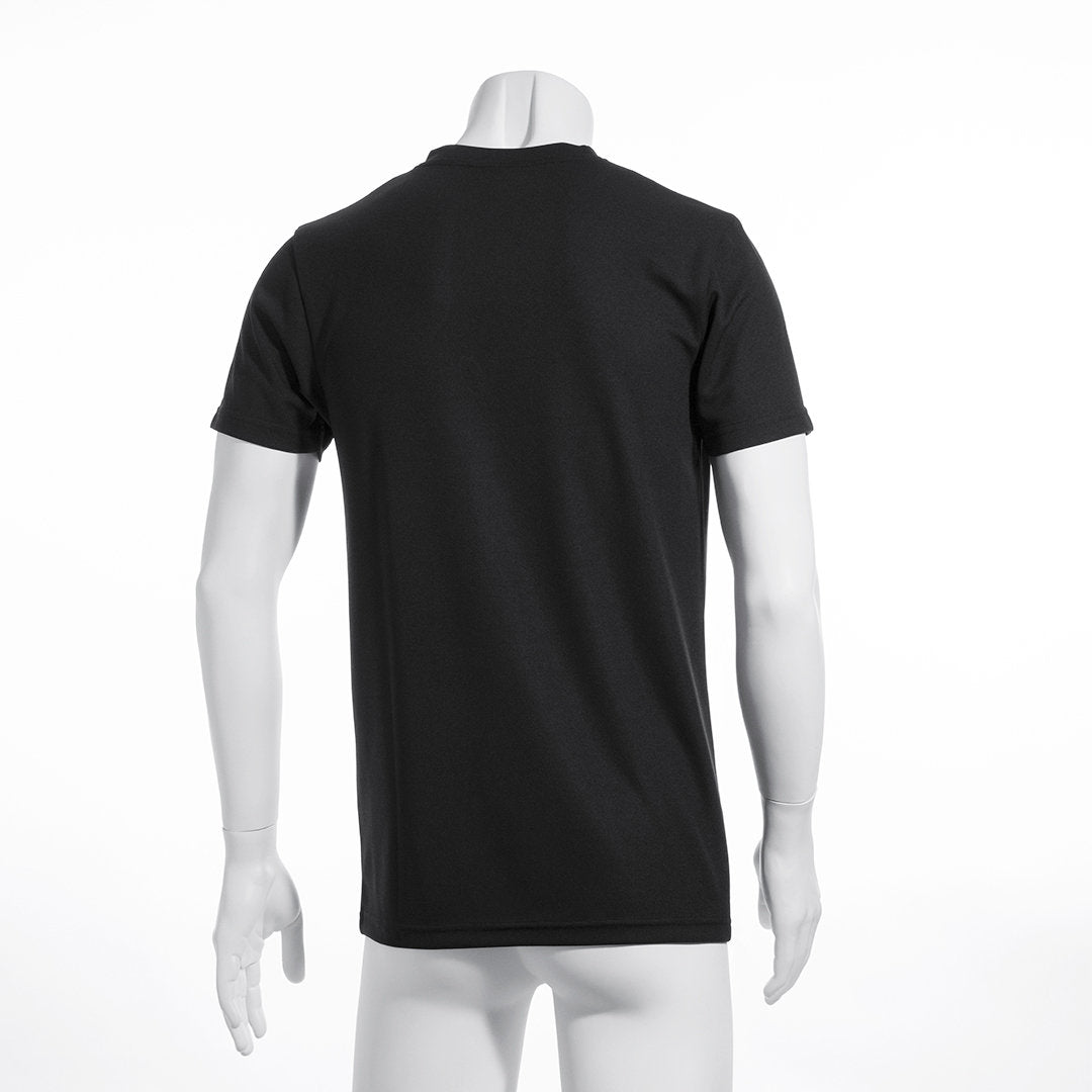 T-shirt technique 100% polyester pour adulte en rpet respirant 135gr/m2 MARKUS