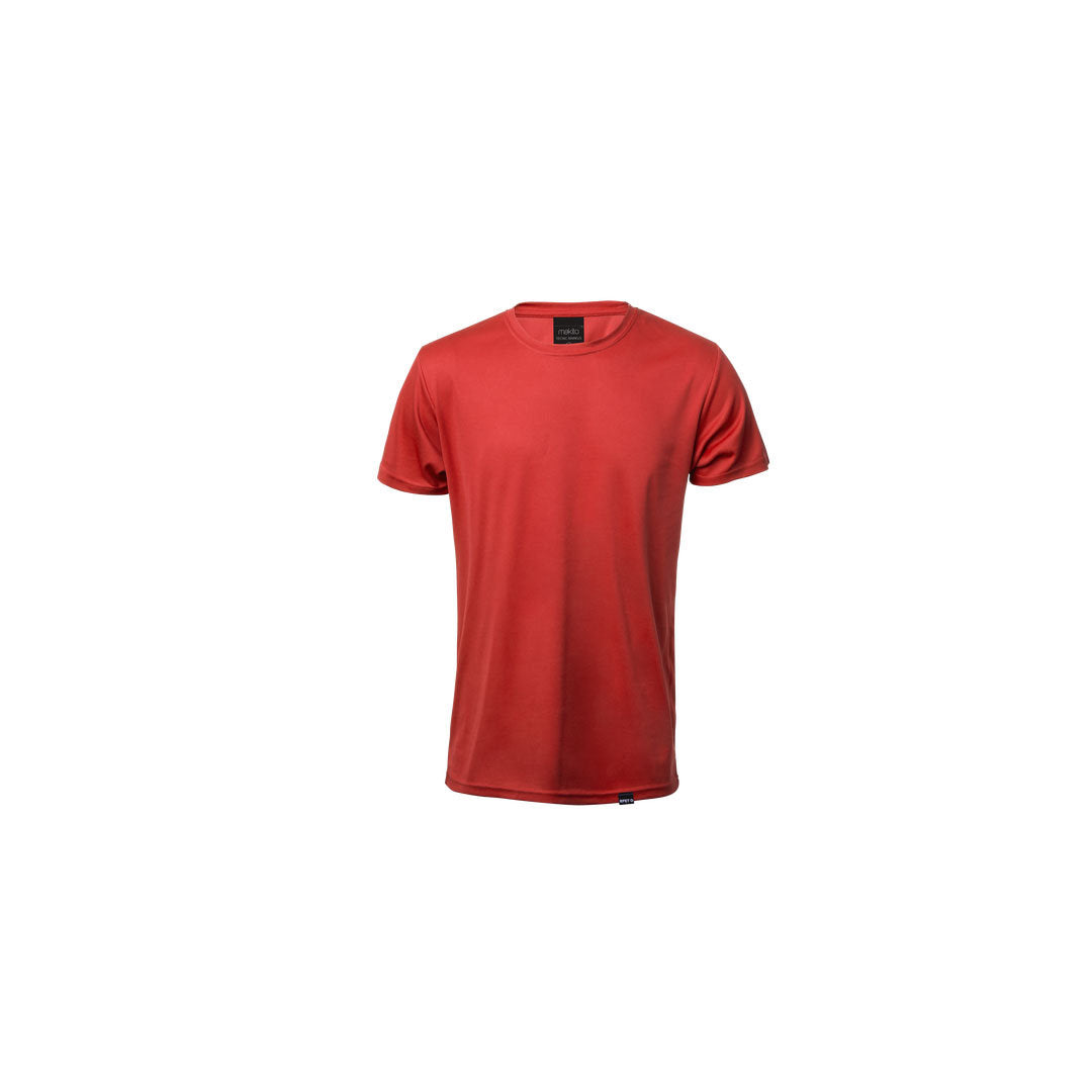 T-shirt technique 100% polyester pour adulte en rpet respirant 135gr/m2 MARKUS