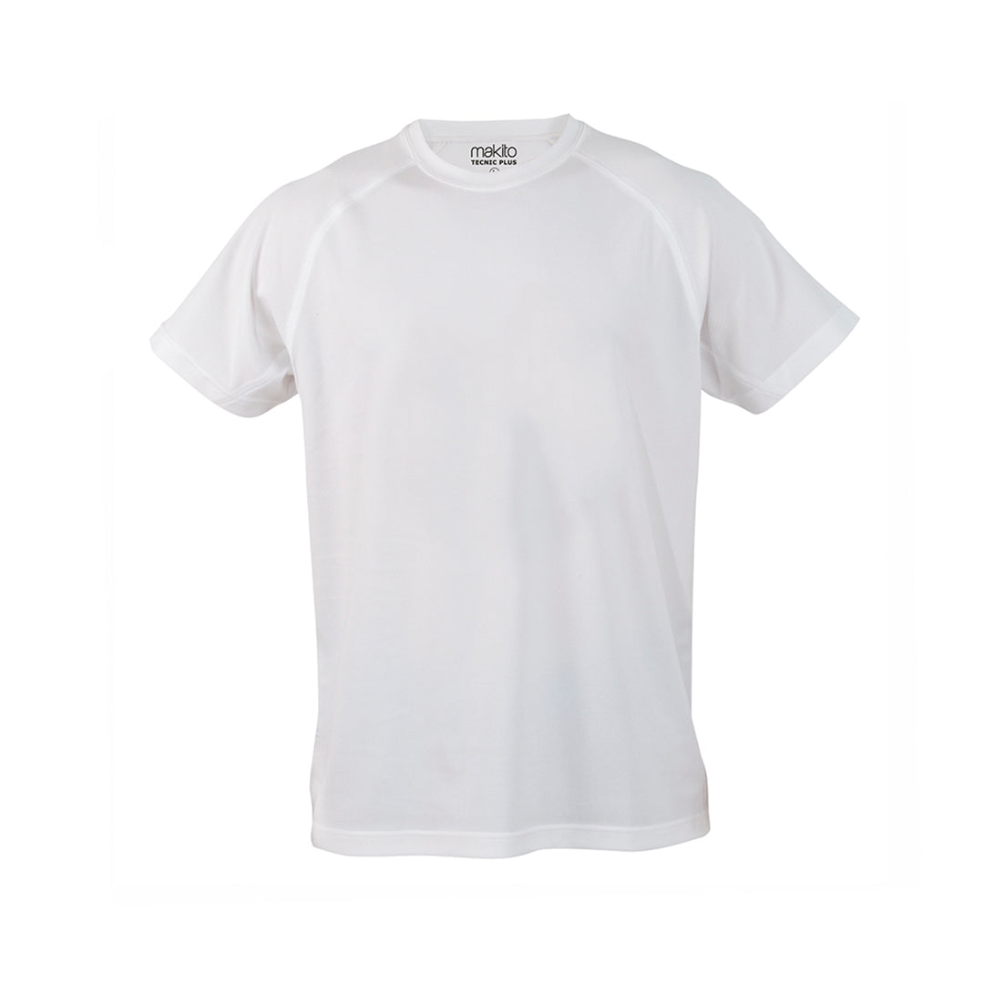 T-shirt technique pour adulte 100% en polyester respirant de 135gr/m2 TECNIC PLUS