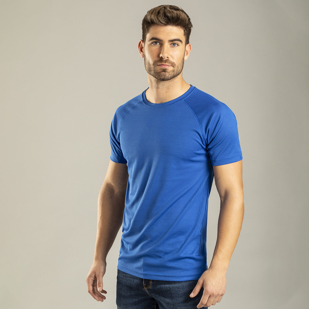 T-shirt technique pour adulte 100% en polyester respirant de 135gr/m2 TECNIC PLUS