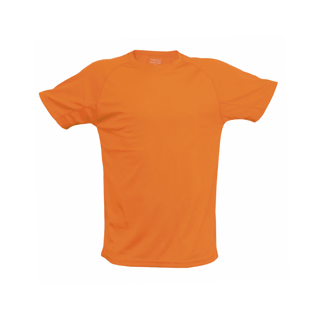 T-shirt technique pour adulte 100% en polyester respirant de 135gr/m2 TECNIC PLUS
