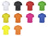 T-shirt technique pour adultes 100% polyester respirant 135gr/m2 TECNIC ROX