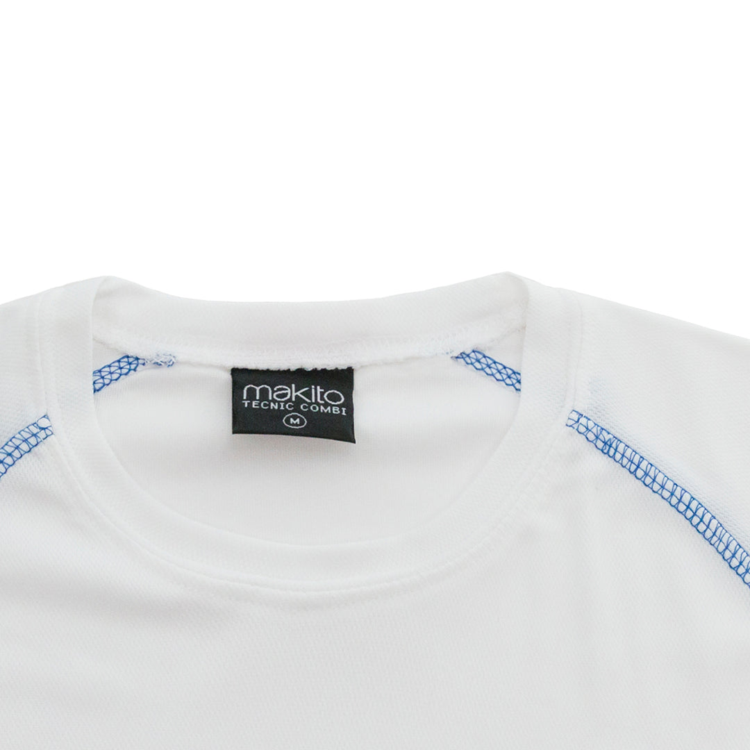 T-shirt technique pour adultes en 100% polyester respirant 135gr/m2 TECNIC COMBI