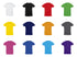T-shirt technique pour enfant 100% polyester respirant de 135gr/m2 TECNIC PLUS