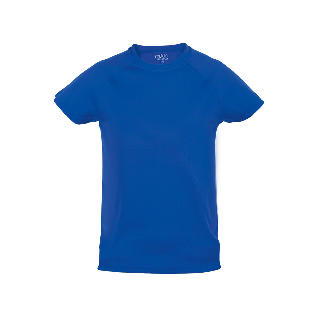 T-shirt technique pour enfant 100% polyester respirant de 135gr/m2 TECNIC PLUS