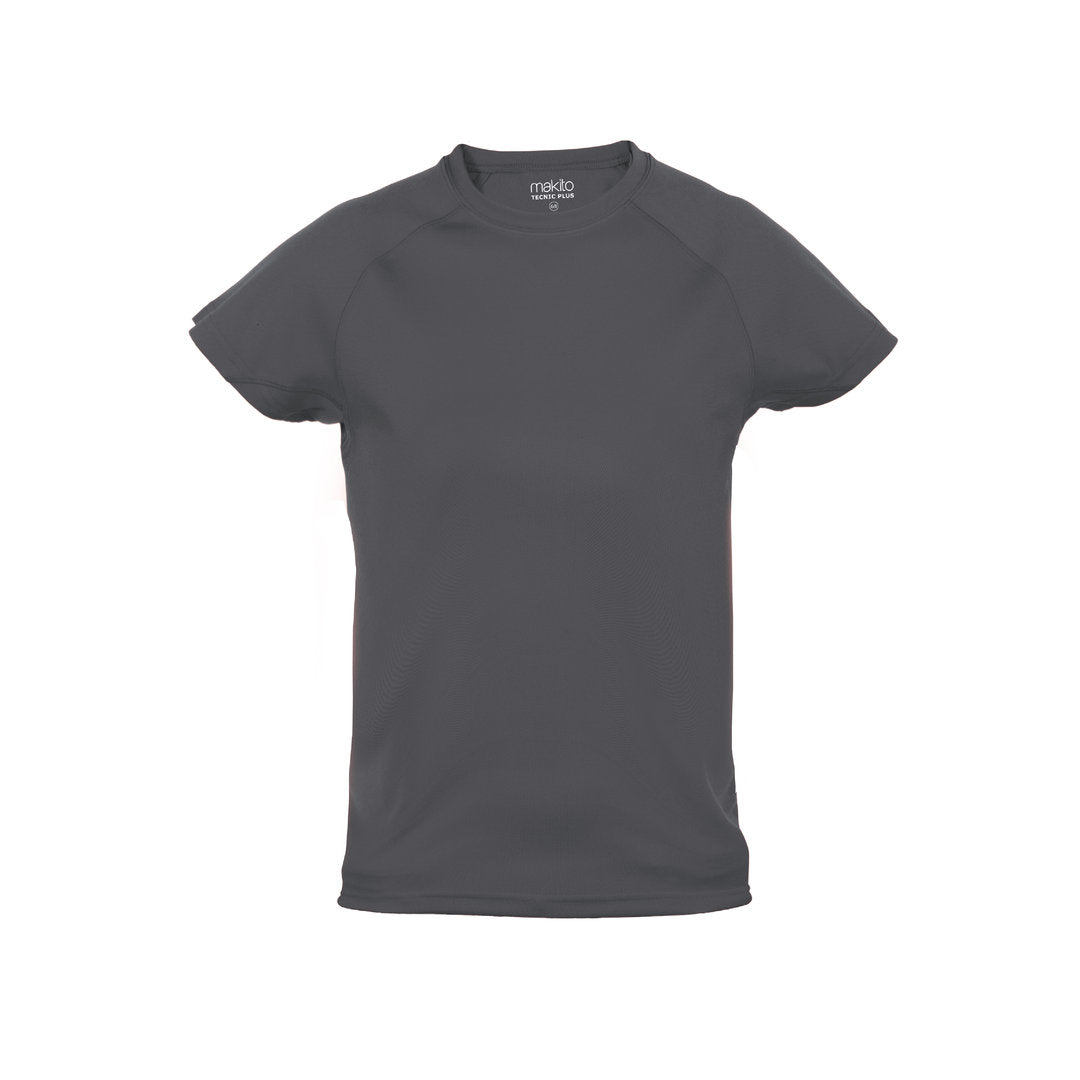 T-shirt technique pour enfant 100% polyester respirant de 135gr/m2 TECNIC PLUS