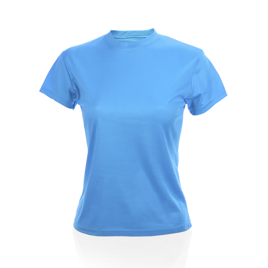 T-shirt technique pour femme 100% polyester respirant de 135gr/m2 TECNIC PLUS