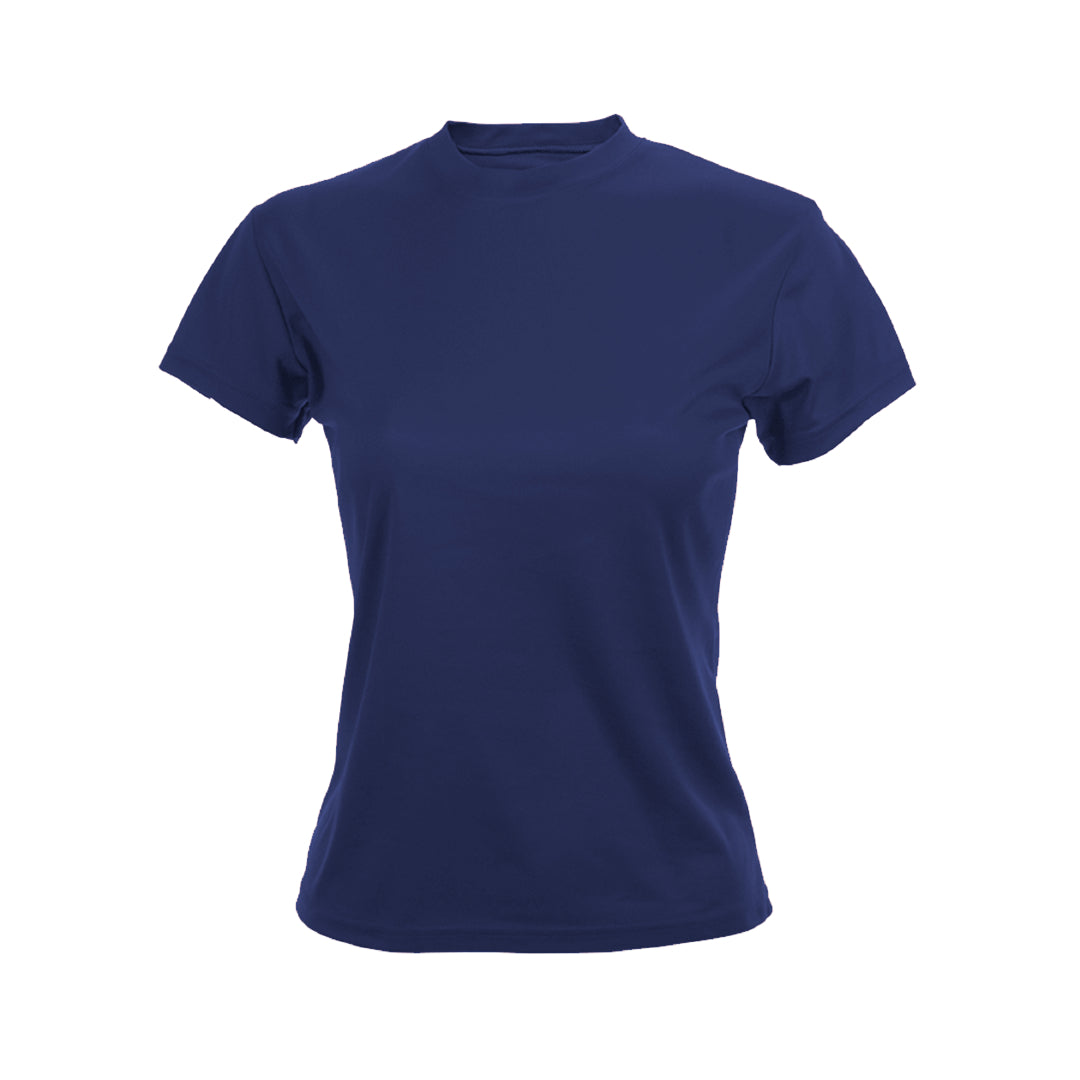 T-shirt technique pour femme 100% polyester respirant de 135gr/m2 TECNIC PLUS