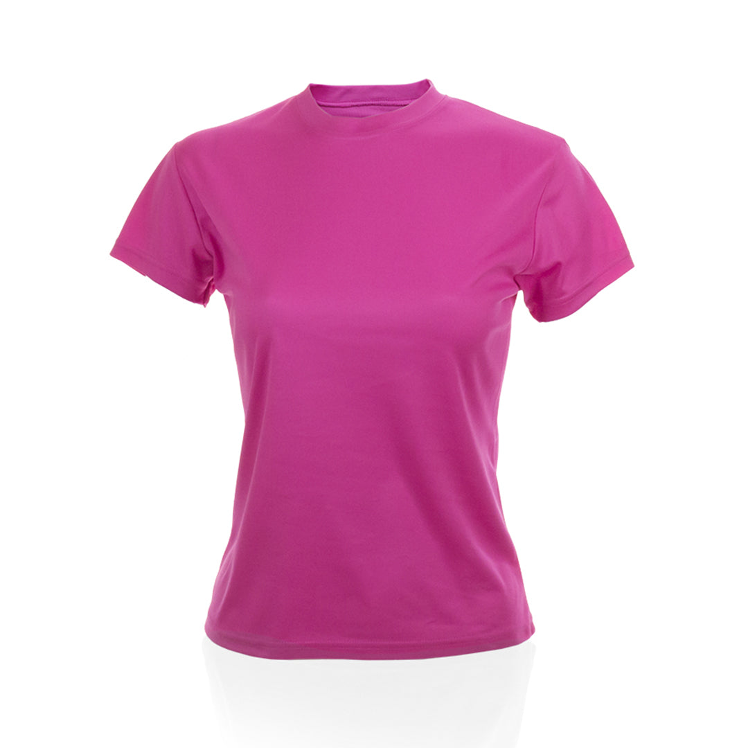 T-shirt technique pour femme 100% polyester respirant de 135gr/m2 TECNIC PLUS