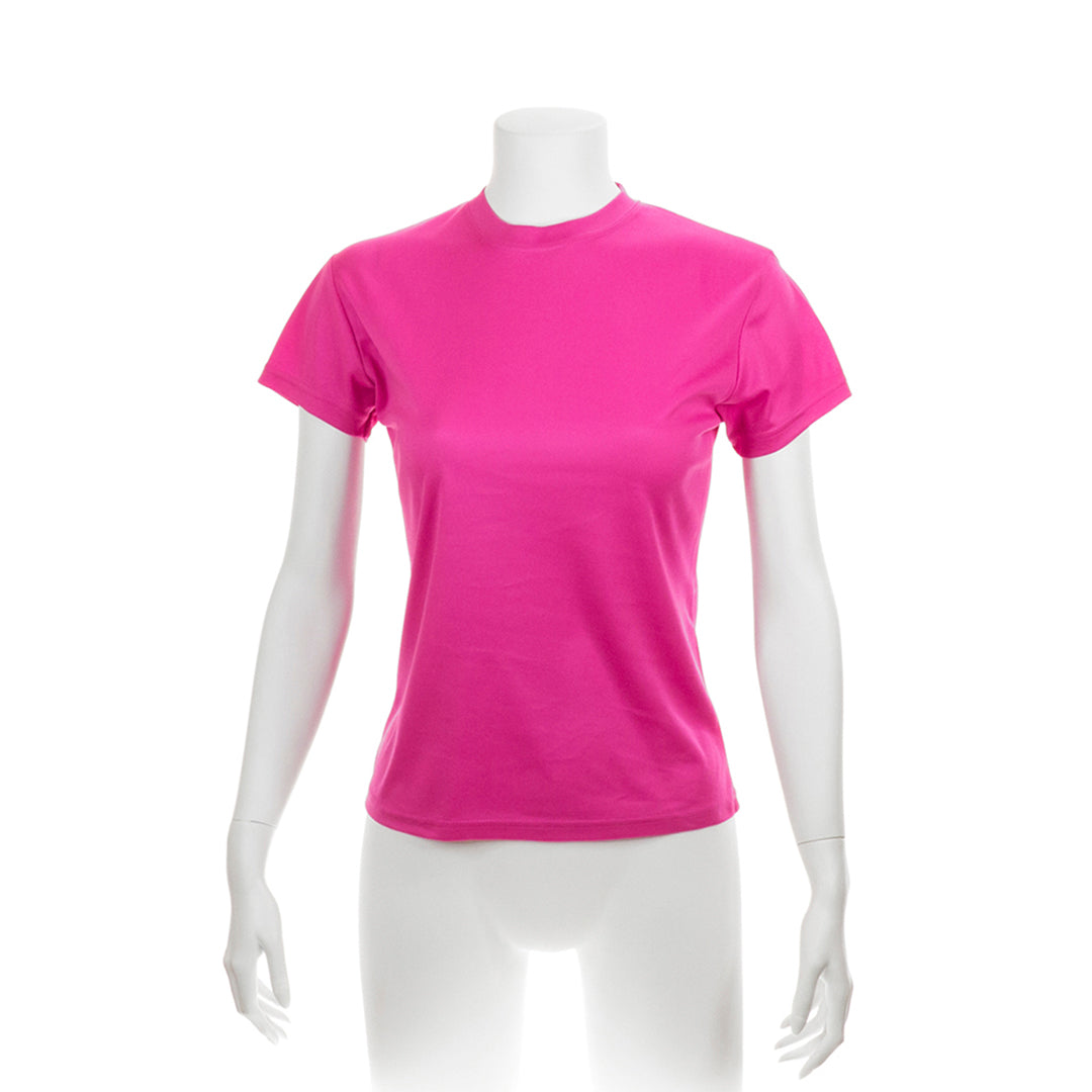 T-shirt technique pour femme 100% polyester respirant de 135gr/m2 TECNIC PLUS