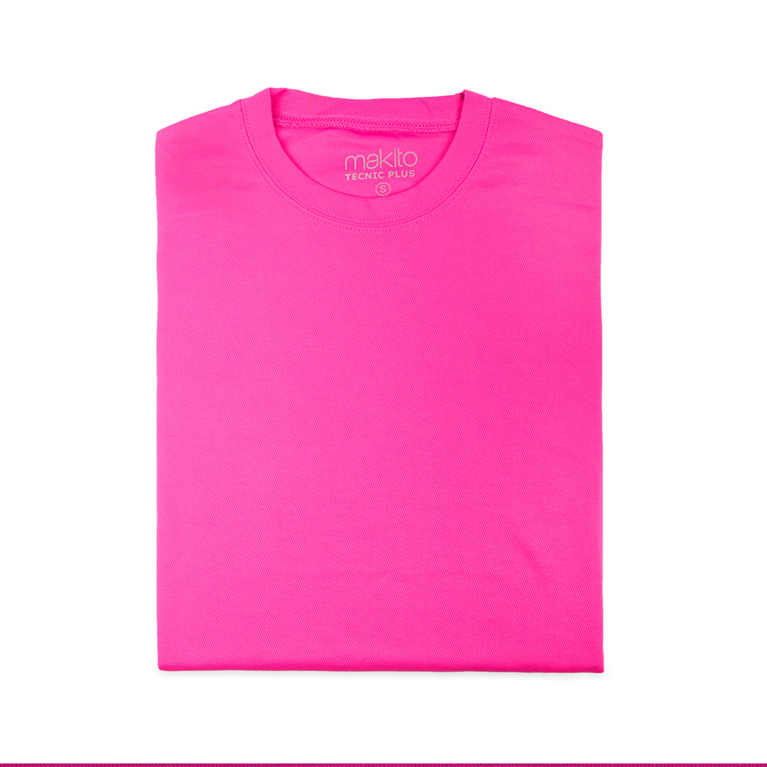 T-shirt technique pour femme 100% polyester respirant de 135gr/m2 TECNIC PLUS