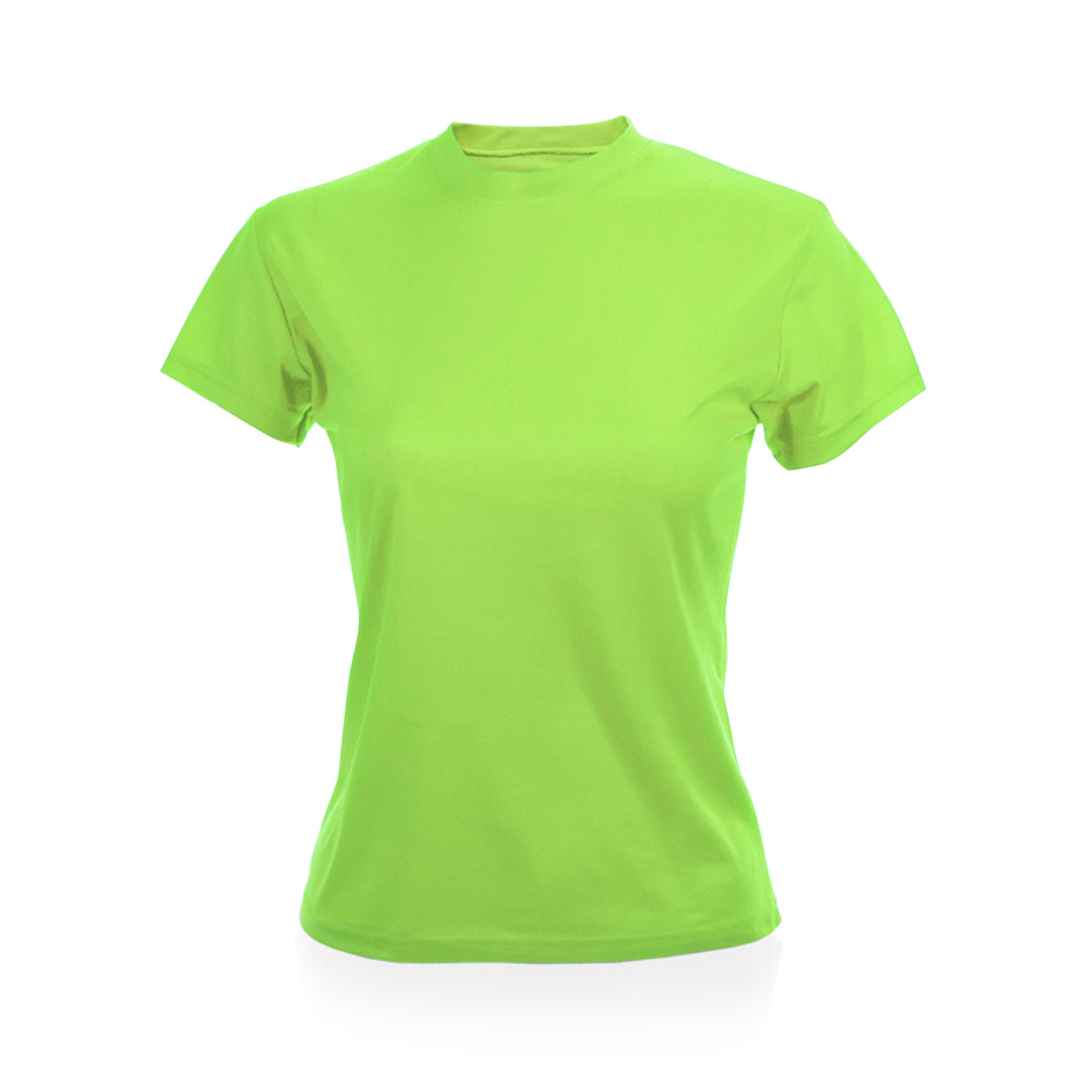 T-shirt technique pour femme 100% polyester respirant de 135gr/m2 TECNIC PLUS