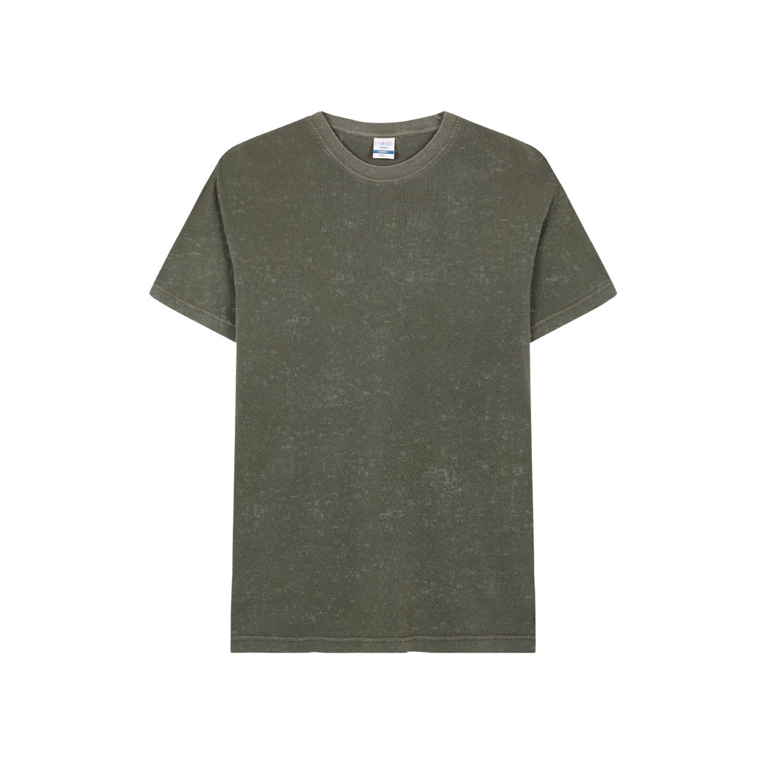 T-shirt unisexe avec effet jean délavé 100% coton SURY