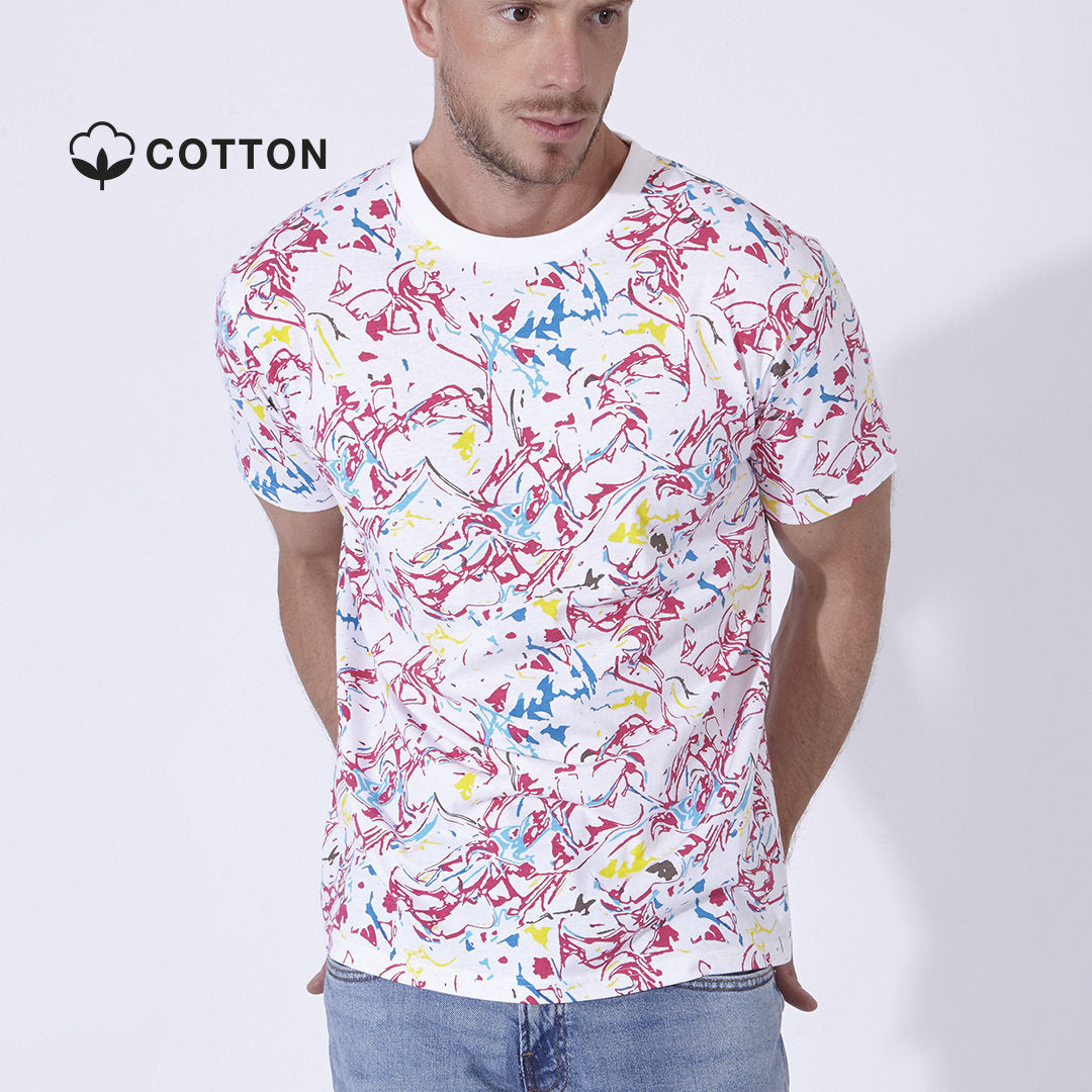 T-shirt unisexe en 100% coton HELIXA