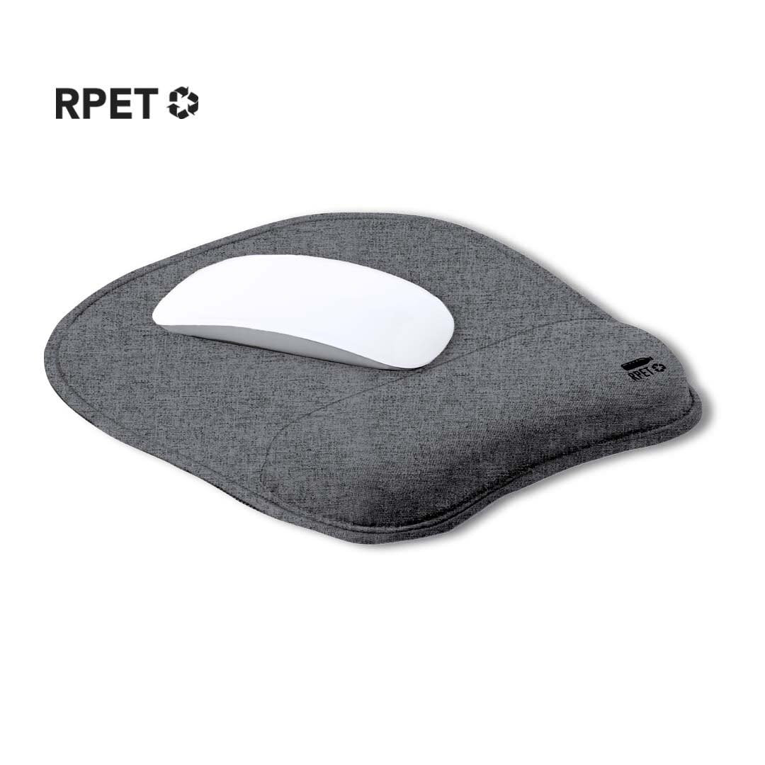 Tapis de souris antidérapant en polyester rpet et silicone FREILA