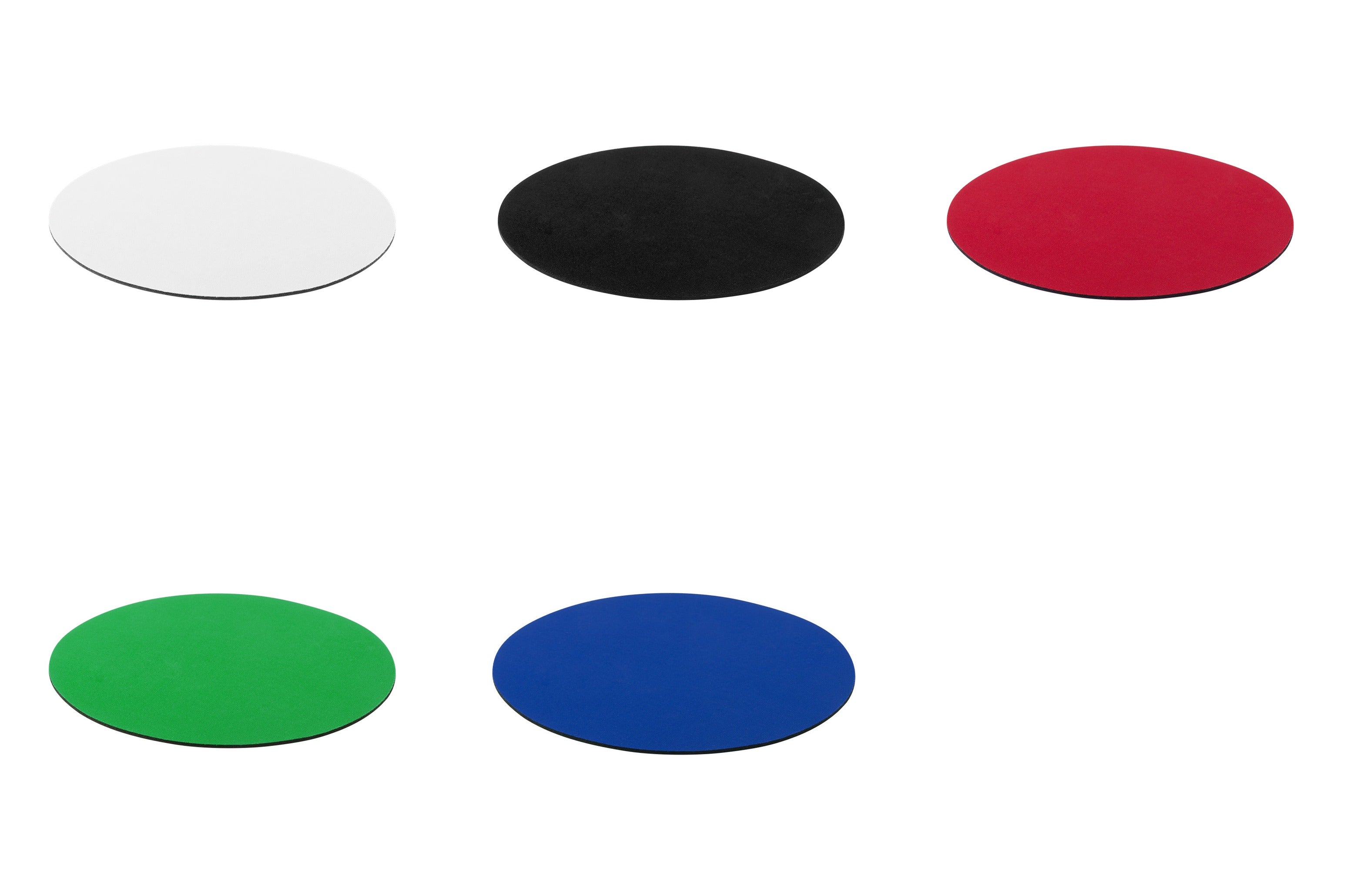 Tapis de souris en polyester et silicone antidérapant ROLAND coloris multiples