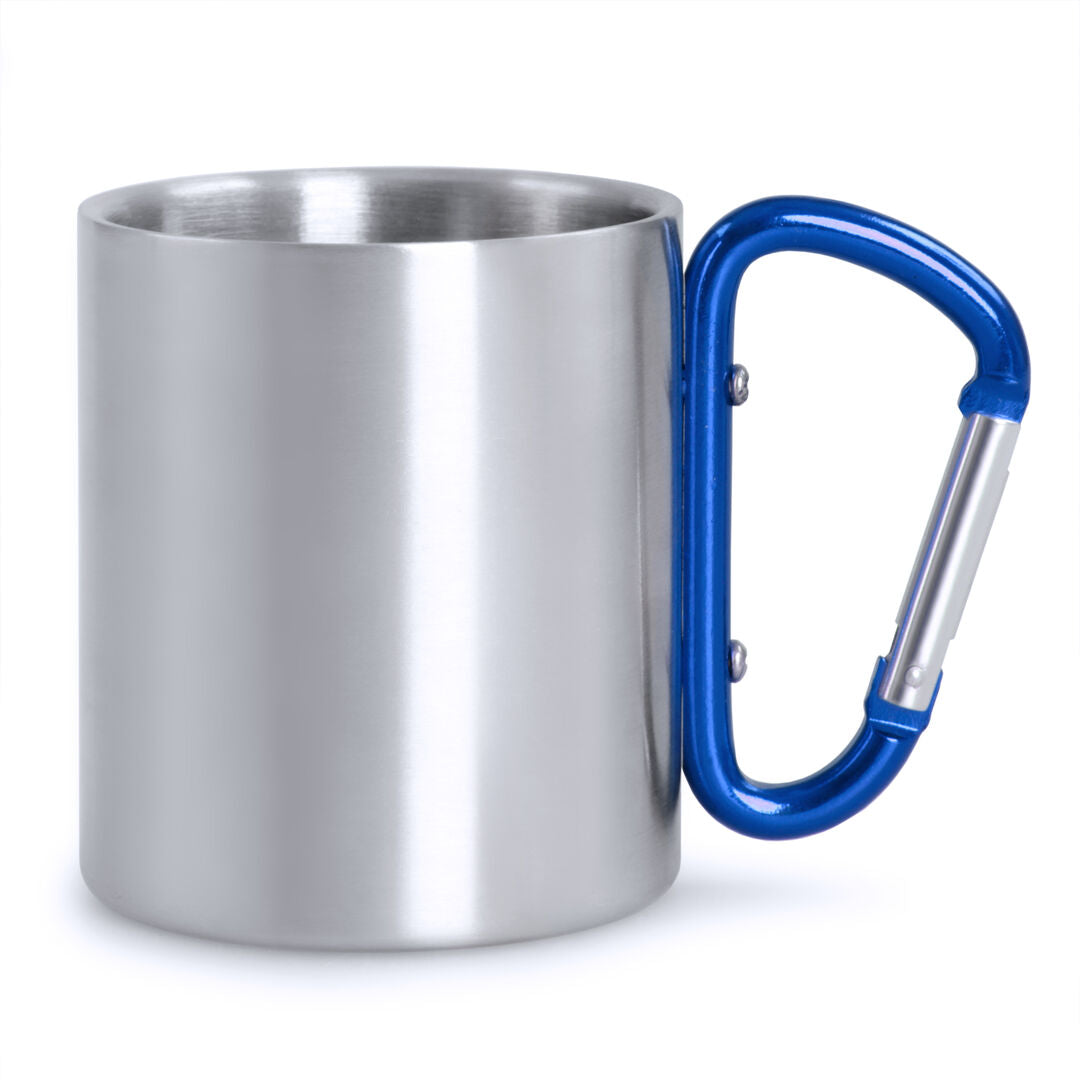 Tasse en acier inoxydable de 210 ml BASTIC bleue