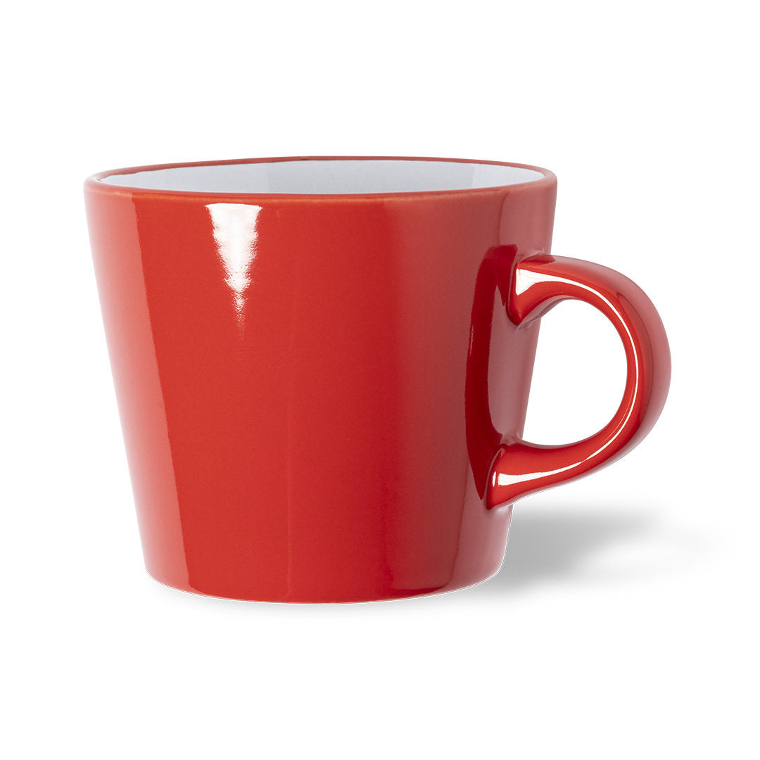  Tasse en céramique 350 ml KARIO rouge