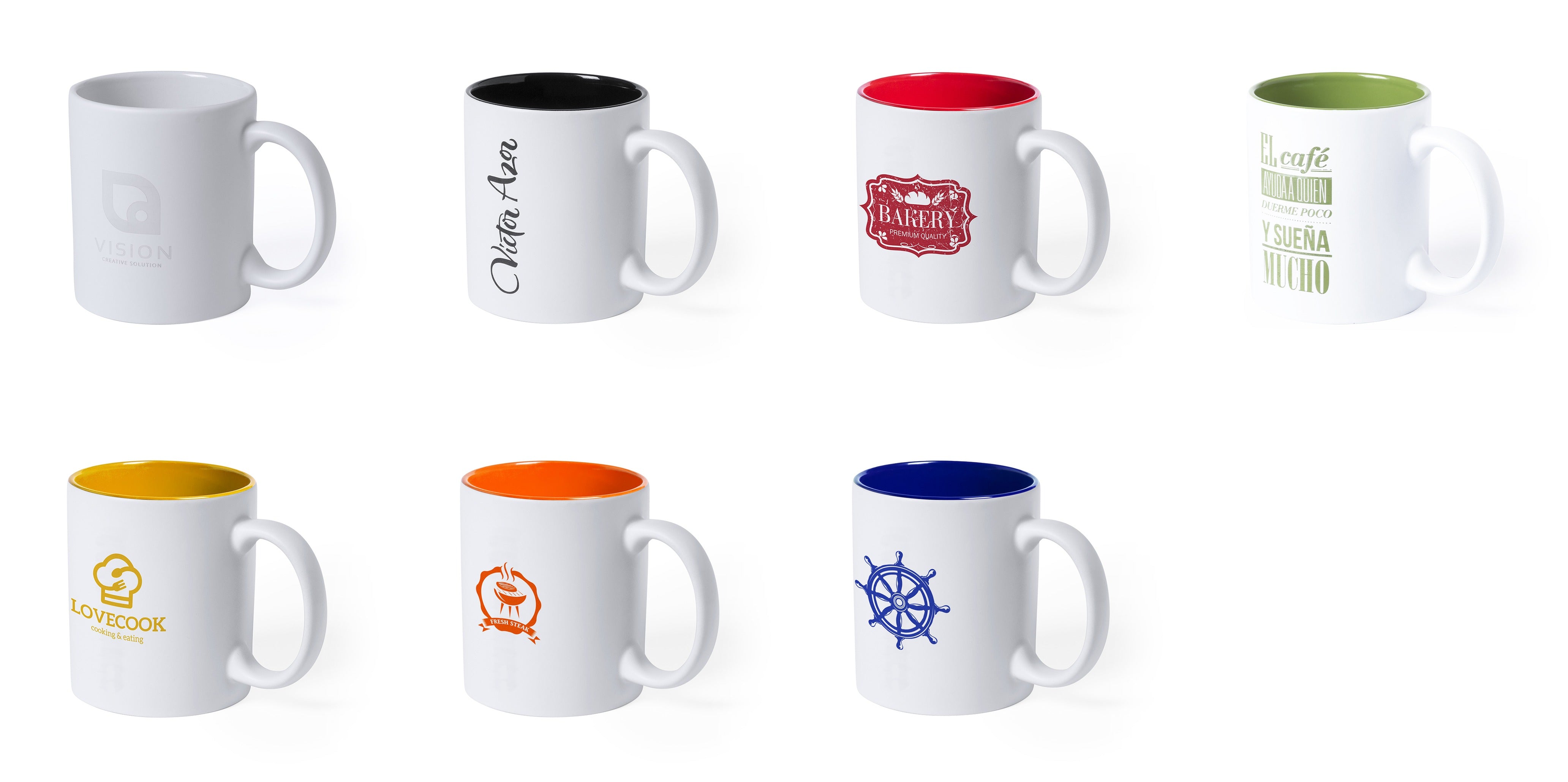 Tasse en céramique de 350 ml KULMER coloris multiples