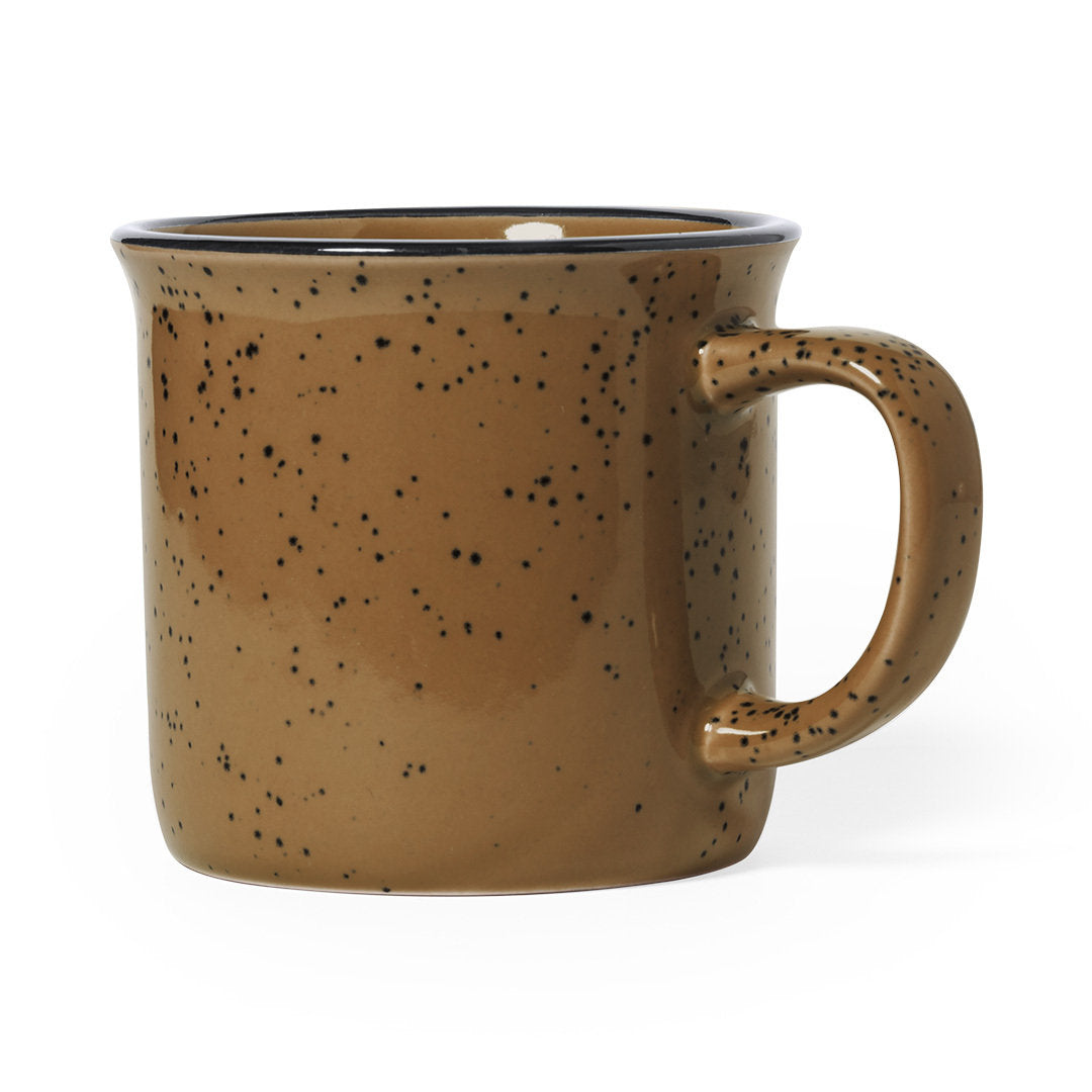 Tasse en céramique de 350 ml LANAY marron