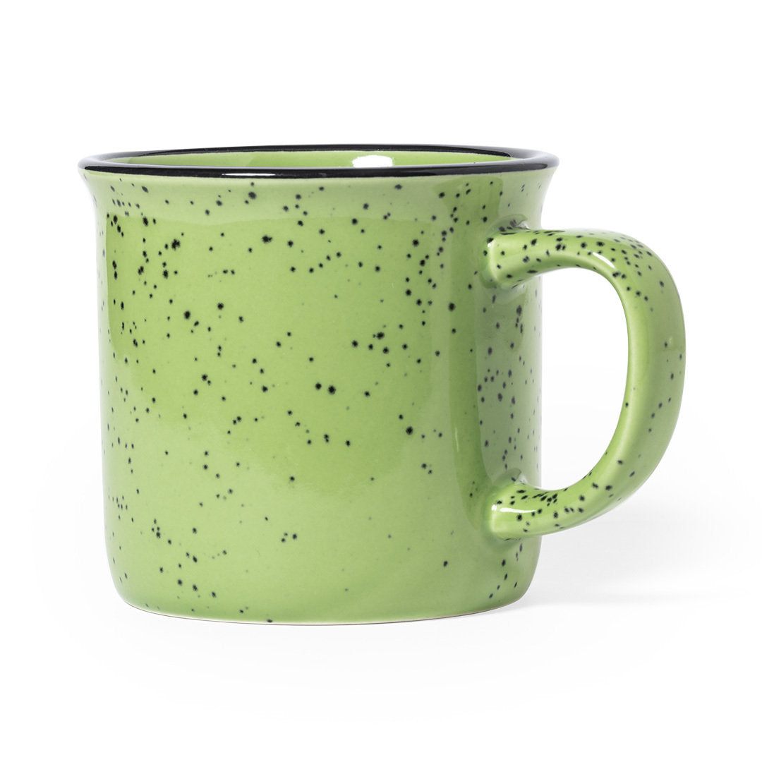 Tasse en céramique de 350 ml LANAY verte