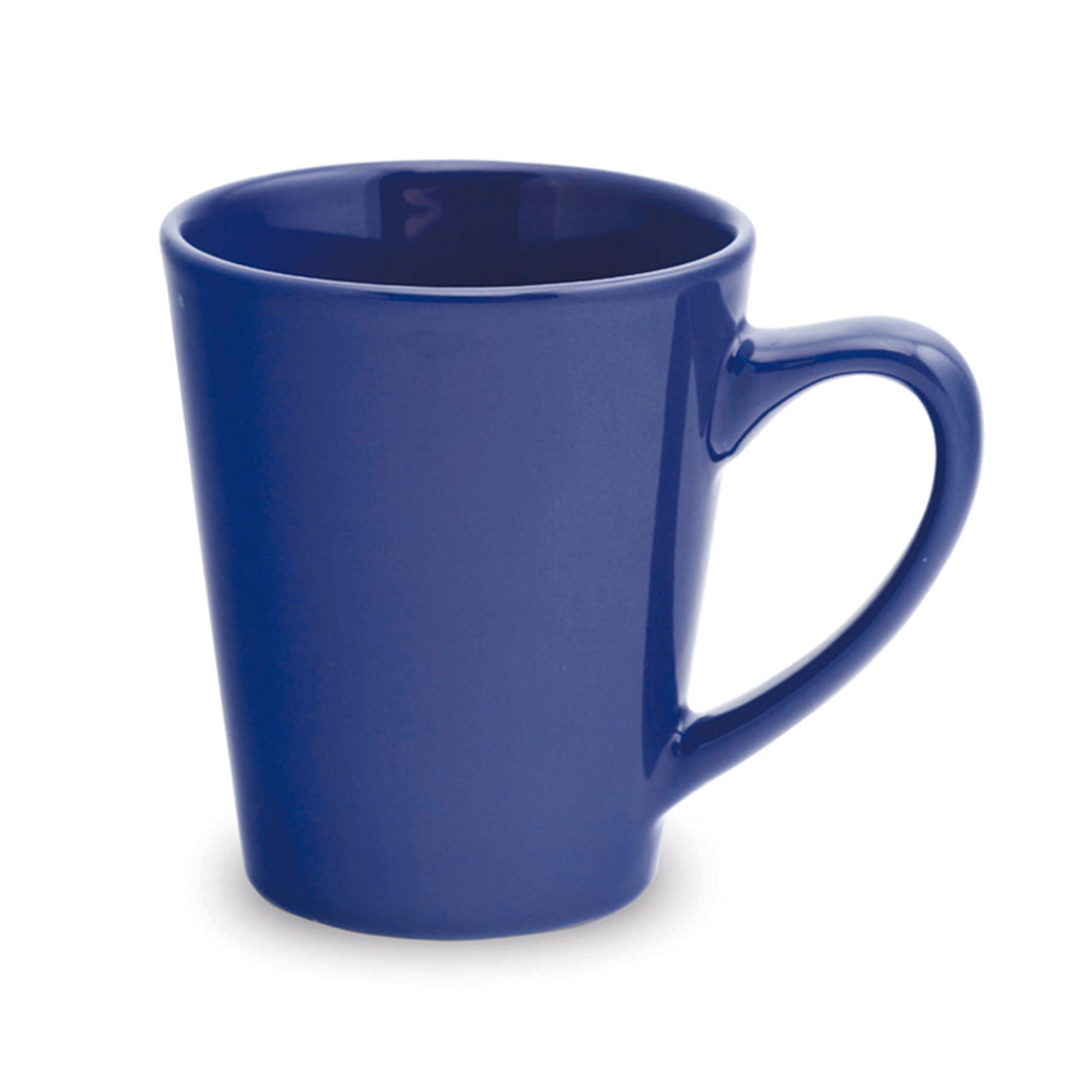 Tasse en céramique de 350 ml MARGOT bleue