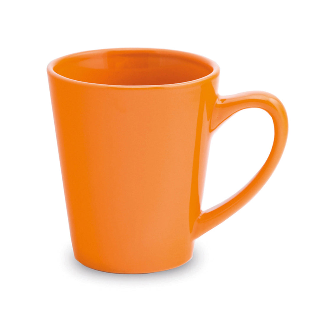 Tasse en céramique de 350 ml MARGOT orange