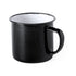 Tasse métallique en métal de 380 ml WILEM noir