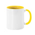 Tasse Sublimation En Céramique De 350 Ml Harnet Jaune Tasses