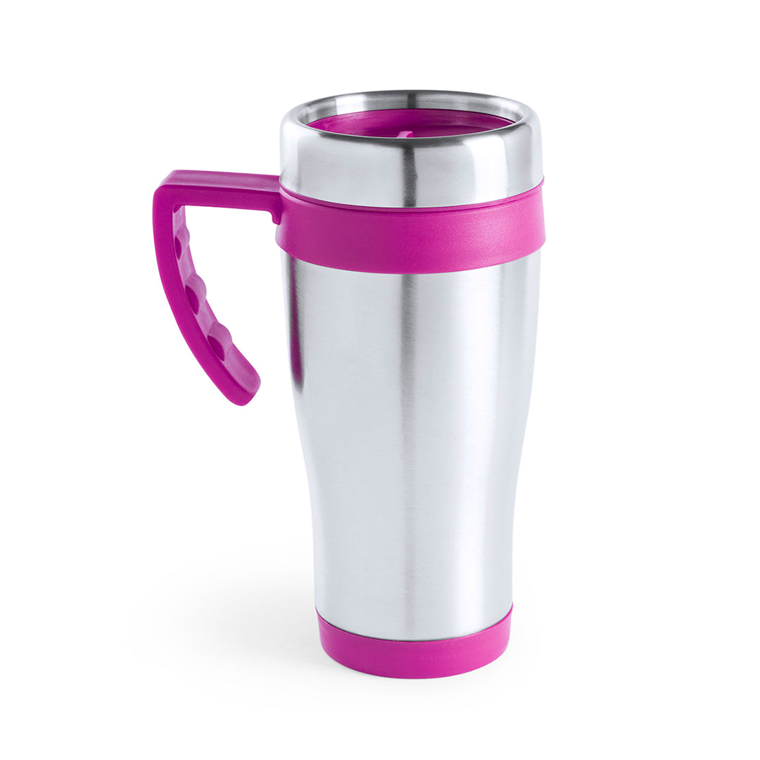 Tasse thermique en acier inoxydable de 450 ml CARSON rose