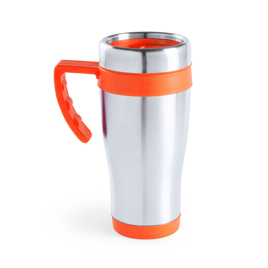 Tasse thermique en acier inoxydable de 450 ml CARSON orange