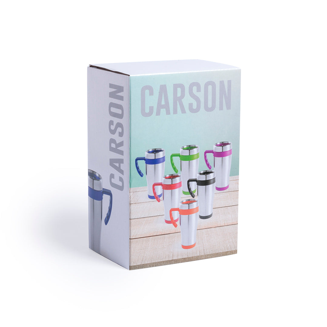 Tasse thermique en acier inoxydable de 450 ml CARSON étui carton