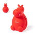 Tirelire originale en forme d'hippopotame en PVC souple