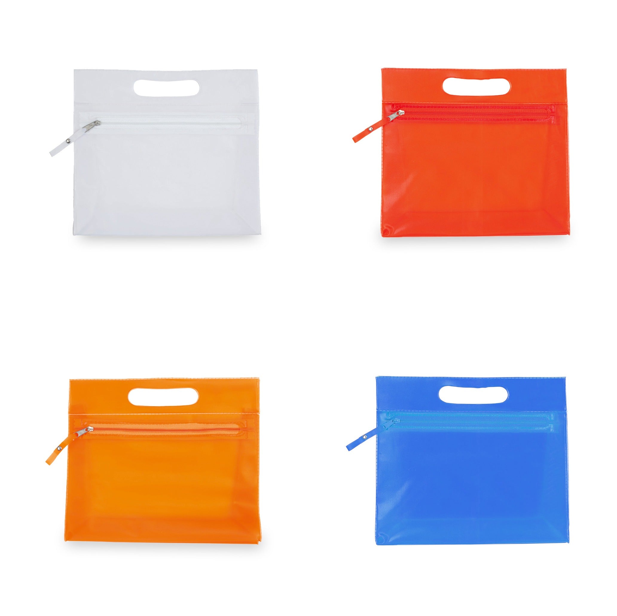 Trousse multi-usages en PVC résistant translucide FERGI coloris multiples