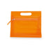 Trousse multi-usages en PVC résistant translucide FERGI orange