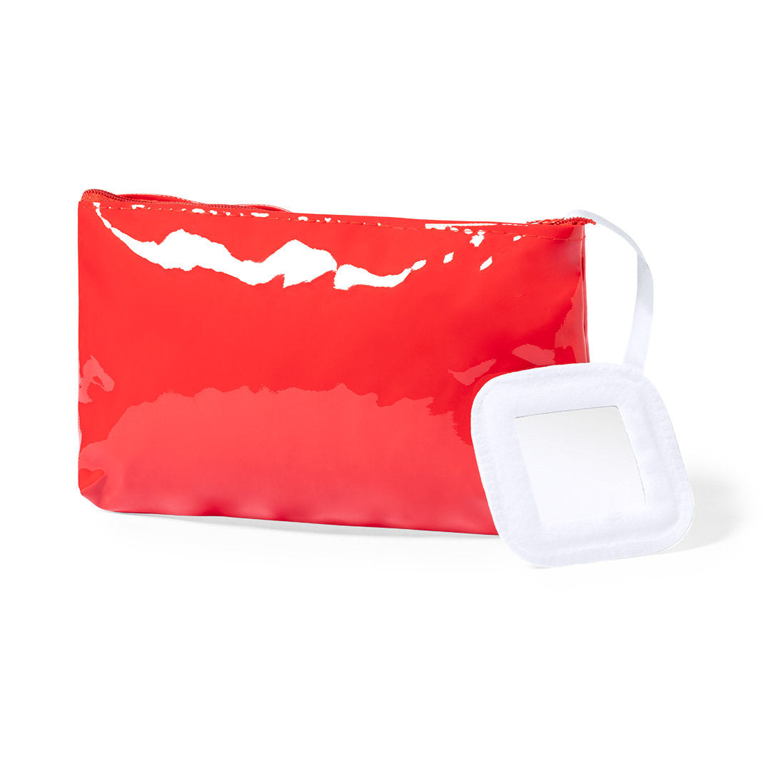 Trousse multifonctions en pvc résistant XANA rouge